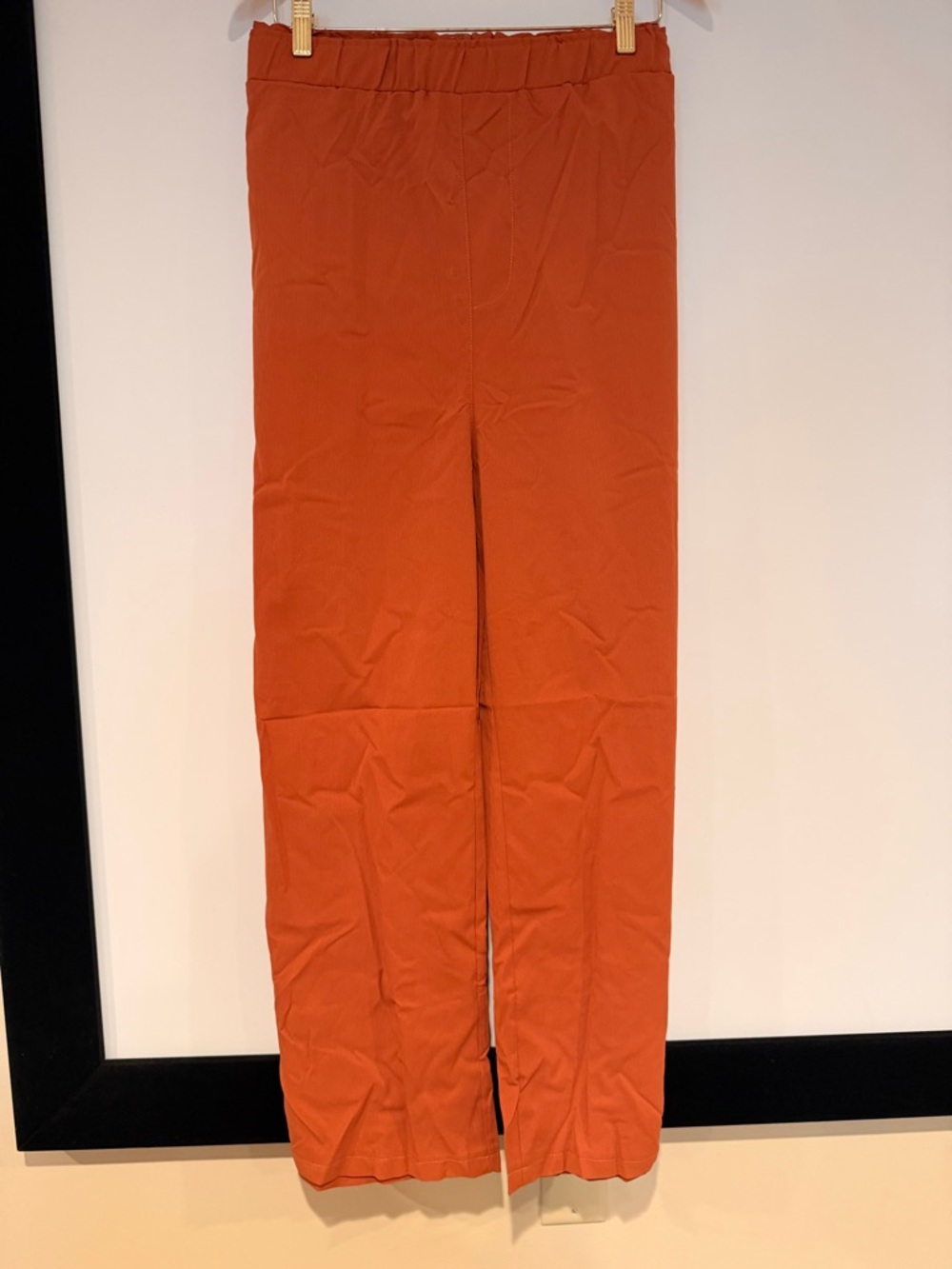 Rust Orange Wide Leg Pants NWOT